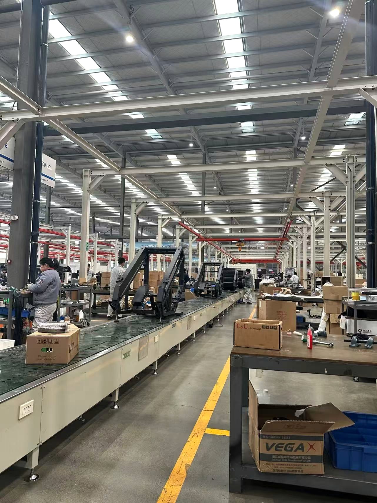 China-side factory floor and supplier coordination